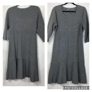 Soft Surroundings Size PL Dress Women 3/4 Sleeve